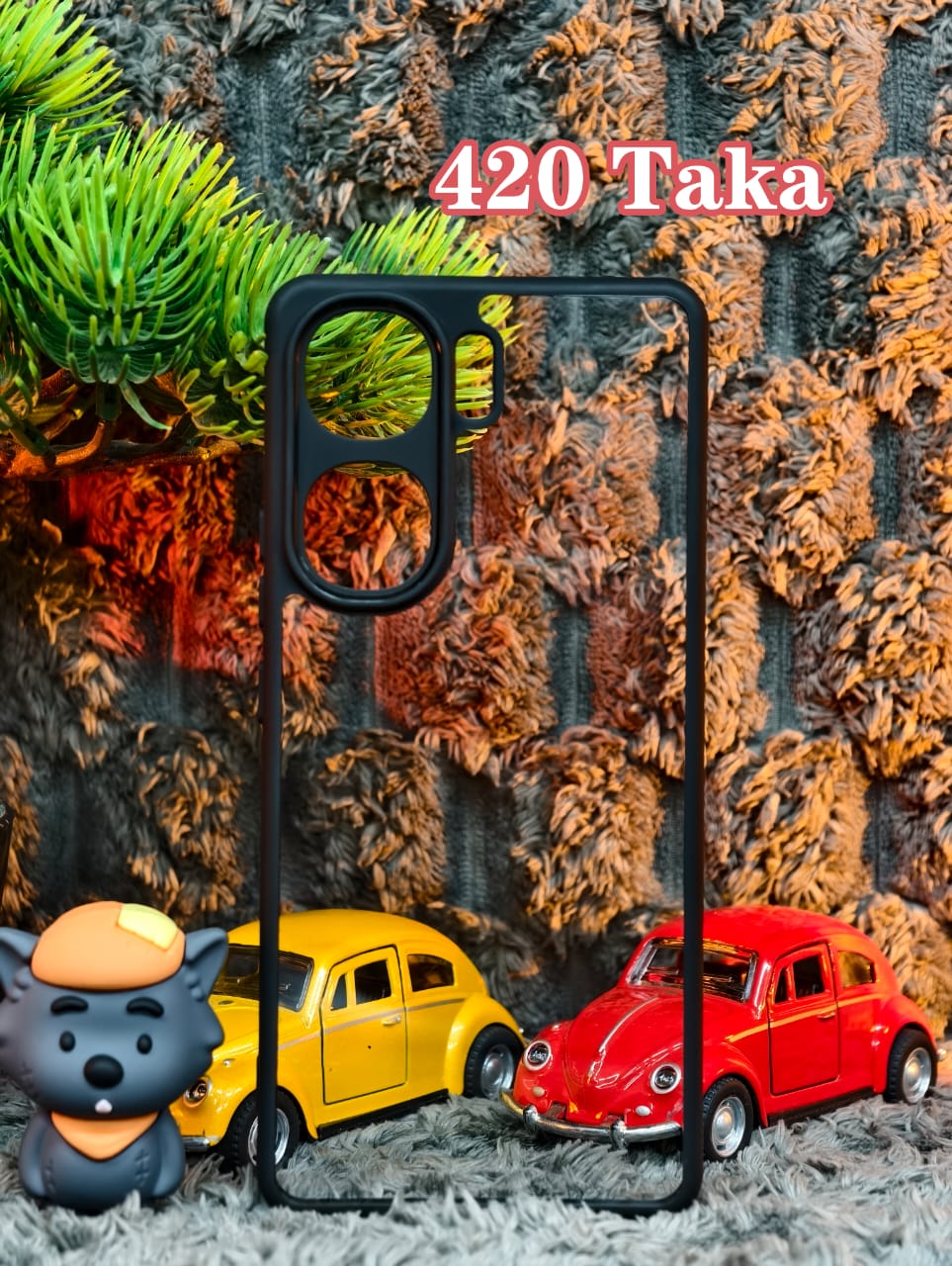 Anti Yellow Transparent Back Cover For Neo 9